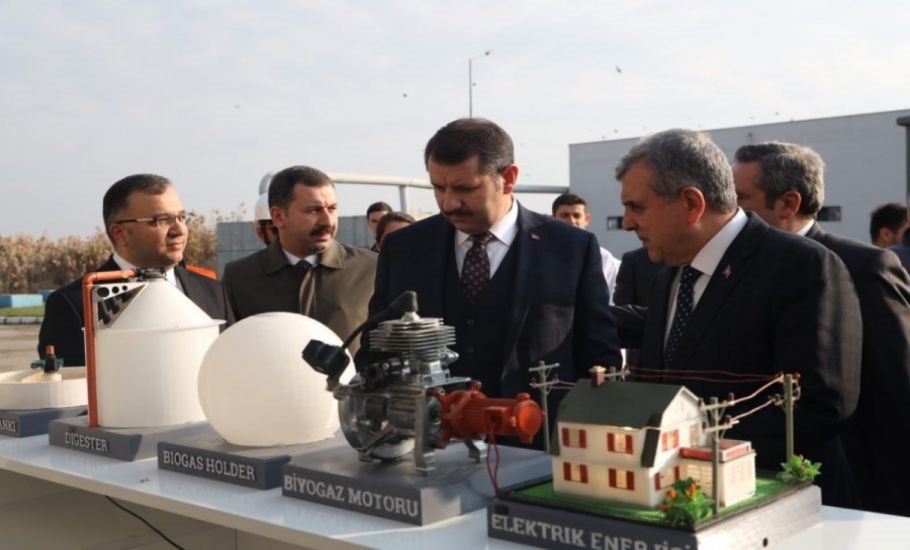 Başkan Beyazgül, Vali Ayhan Ve İlçe Belediye Başkanlarıyla Atık Su Arıtma Tesisini İnceledi