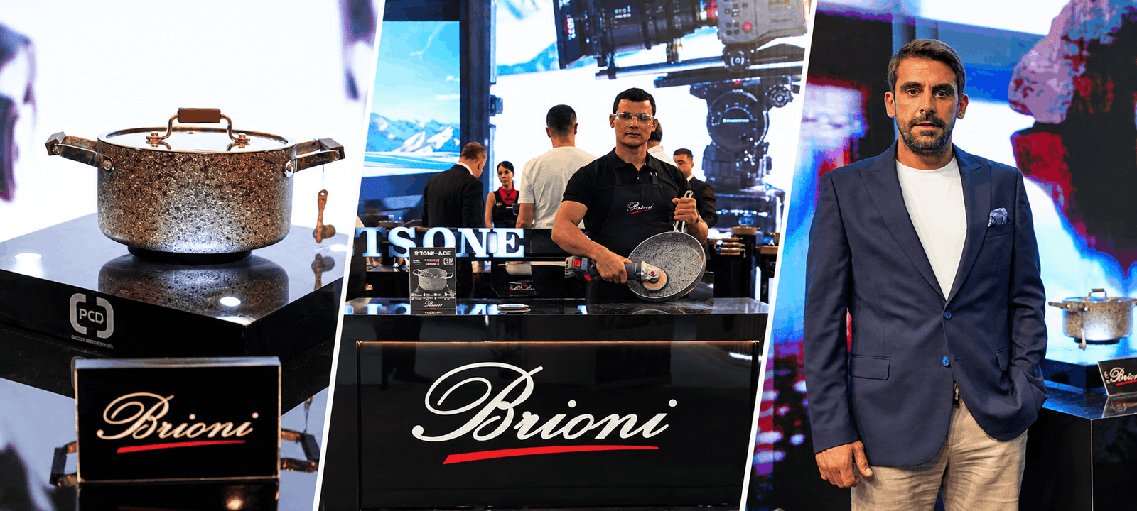 Brioni, çizilmez tava tencere de devrim yarattı…