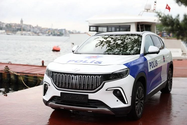 TOGG Polis aracı oldu
